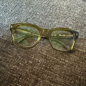 Caddis 1.75 Readers in Vintage Green “Muzzy”